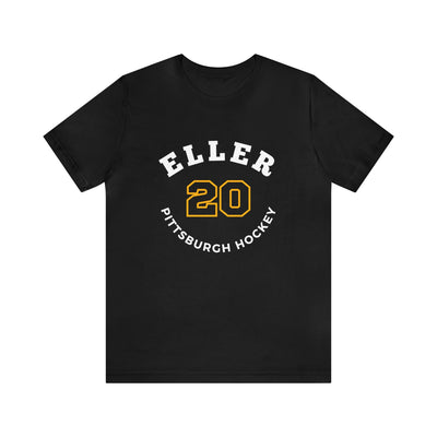 Eller 20 Pittsburgh Hockey Number Arch Design Unisex T-Shirt