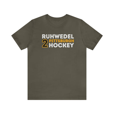 Ruhwedel 2 Pittsburgh Hockey Grafitti Wall Design Unisex T-Shirt