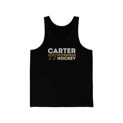 Carter 77 Pittsburgh Hockey Grafitti Wall Design Unisex Jersey Tank Top
