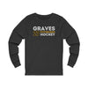 Graves 27 Pittsburgh Hockey Grafitti Wall Design Unisex Jersey Long Sleeve Shirt