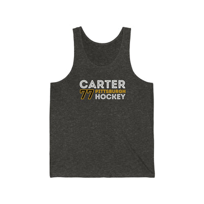Carter 77 Pittsburgh Hockey Grafitti Wall Design Unisex Jersey Tank Top