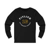 Pitlick 16 Pittsburgh Hockey Number Arch Design Unisex Jersey Long Sleeve Shirt