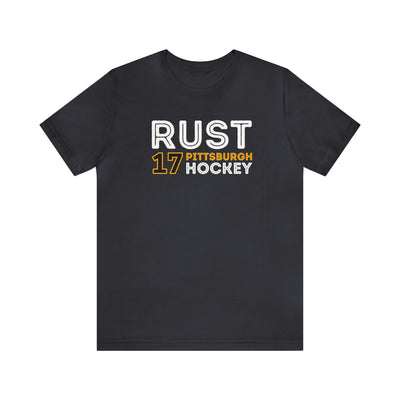 Rust 17 Pittsburgh Hockey Grafitti Wall Design Unisex T-Shirt