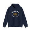 Letang 58 Pittsburgh Hockey Number Arch Design Unisex Hooded Sweatshirt