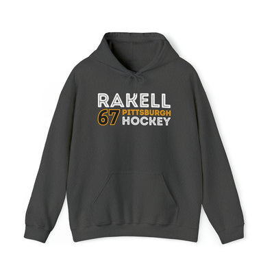 Rakell 67 Pittsburgh Hockey Grafitti Wall Design Unisex Hooded Sweatshirt