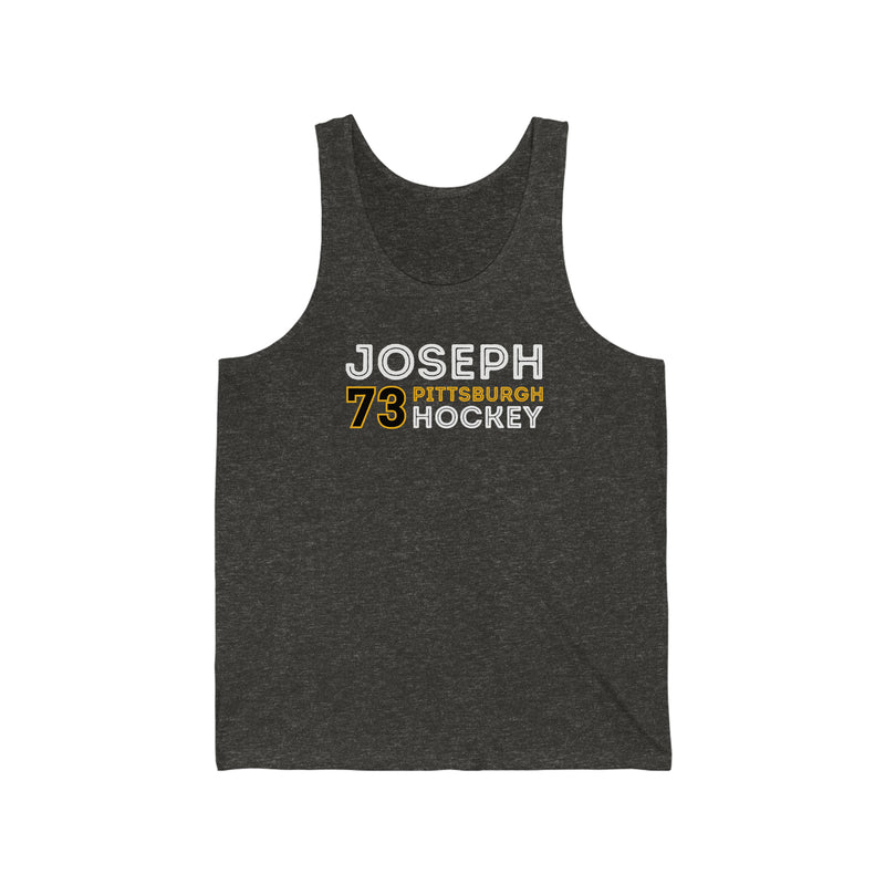 Joseph 73 Pittsburgh Hockey Grafitti Wall Design Unisex Jersey Tank Top