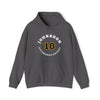 Johnsson 18 Pittsburgh Hockey Number Arch Design Unisex Hooded Sweatshirt