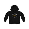 Letang 58 Pittsburgh Hockey Number Arch Design Youth Hooded Sweatshirt