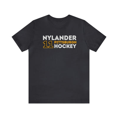 Nylander 11 Pittsburgh Hockey Grafitti Wall Design Unisex T-Shirt