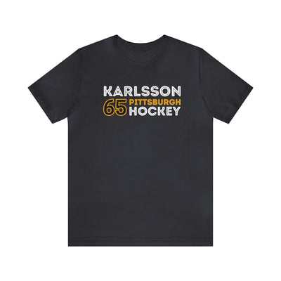 Karlsson 65 Pittsburgh Hockey Grafitti Wall Design Unisex T-Shirt