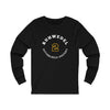 Ruhwedel 2 Pittsburgh Hockey Number Arch Design Unisex Jersey Long Sleeve Shirt