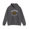 Letang 58 Pittsburgh Hockey Number Arch Design Unisex Hooded Sweatshirt