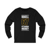 Rakell 67 Pittsburgh Hockey Black Vertical Design Unisex Jersey Long Sleeve Shirt