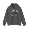 Joseph 73 Pittsburgh Hockey Number Arch Design Unisex Hooded Sweatshirt