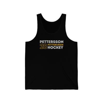 Pettersson 28 Pittsburgh Hockey Grafitti Wall Design Unisex Jersey Tank Top