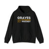 Graves 27 Pittsburgh Hockey Grafitti Wall Design Unisex Hooded Sweatshirt
