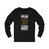 Pitlick 16 Pittsburgh Hockey Black Vertical Design Unisex Jersey Long Sleeve Shirt
