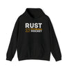 Rust 17 Pittsburgh Hockey Grafitti Wall Design Unisex Hooded Sweatshirt