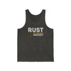 Rust 17 Pittsburgh Hockey Grafitti Wall Design Unisex Jersey Tank Top