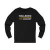Hellberg 45 Pittsburgh Hockey Grafitti Wall Design Unisex Jersey Long Sleeve Shirt