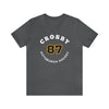 Crosby 87 Pittsburgh Hockey Number Arch Design Unisex T-Shirt