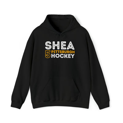 Shea 5 Pittsburgh Hockey Grafitti Wall Design Unisex Hooded Sweatshirt