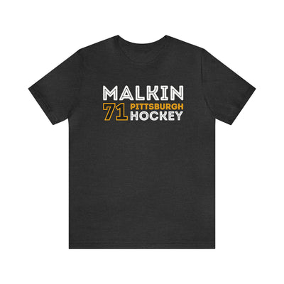 Malkin 71 Pittsburgh Hockey Grafitti Wall Design Unisex T-Shirt