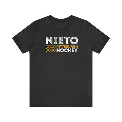 Nieto 83 Pittsburgh Hockey Grafitti Wall Design Unisex T-Shirt
