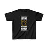 Letang 58 Pittsburgh Hockey Black Vertical Design Kids Tee