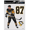 Pittsburgh Penguins Sidney Crosby Multi-Use Decal, 3 Pack