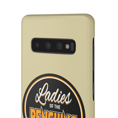 Ladies Of The Penguins Snap Phone Cases In Gold