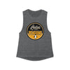 Ladies Of The Penguins Flowy Scoop Muscle Tank