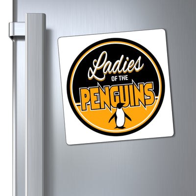 Ladies Of The Penguins Multi-Use Magnets, White