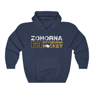 Zohorna 63 Pittsburgh Hockey Unisex Hooded Sweatshirt