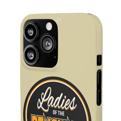 Ladies Of The Penguins Snap Phone Cases In Gold