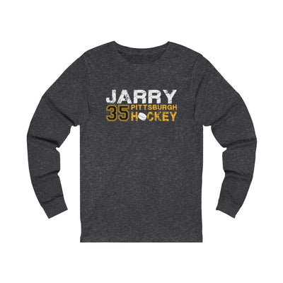 Jarry 35 Pittsburgh Hockey Unisex Jersey Long Sleeve Shirt