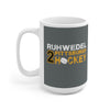 Ruhwedel 2 Pittsburgh Hockey Ceramic Coffee Mug In Gray, 15oz