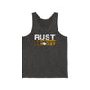 Rust 17 Pittsburgh Hockey Unisex Jersey Tank Top