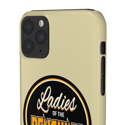 Ladies Of The Penguins Snap Phone Cases In Gold