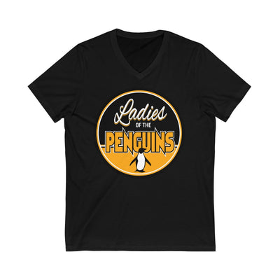 Ladies Of The Penguins Unisex Jersey V-Neck Tee