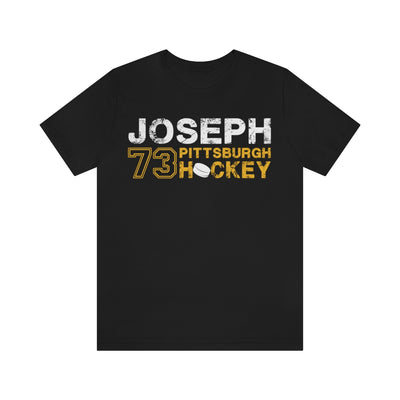 Joseph 73 Pittsburgh Hockey Unisex Jersey Tee