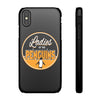 Ladies Of The Penguins Snap Phone Cases In Black