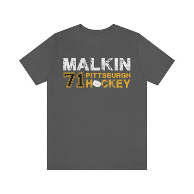 Malkin 71 Pittsburgh Hockey Unisex Jersey Tee