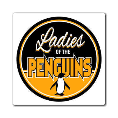 Ladies Of The Penguins Multi-Use Magnets, White