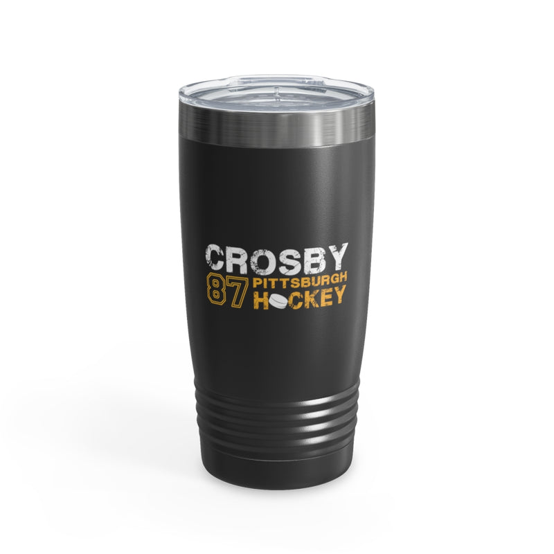 Crosby 87 Pittsburgh Hockey Ringneck Tumbler, 20 oz