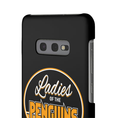 Ladies Of The Penguins Snap Phone Cases In Black