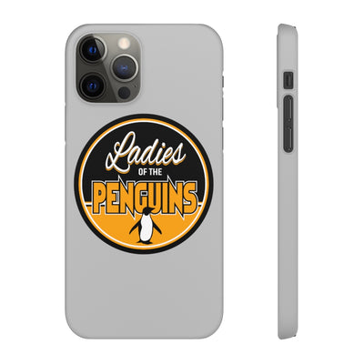 Ladies Of The Penguins Snap Phone Cases In Grey
