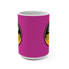 Ladies Of The Penguins Ceramic Coffee Mug, Pink, 15oz
