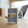Nylander 19 Pittsburgh Hockey Ceramic Coffee Mug In Gray, 15oz