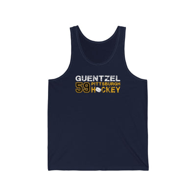 Guentzel 59 Pittsburgh Hockey Unisex Jersey Tank Top